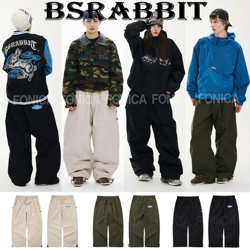 BSRABBIT韩国滑雪裤官方正品防水