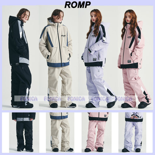 ROMP滑雪裤双板单板防水宽松