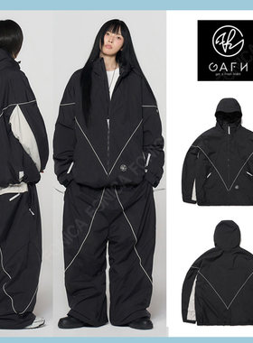 GAFH韩国滑雪服防水单板加棉保暖