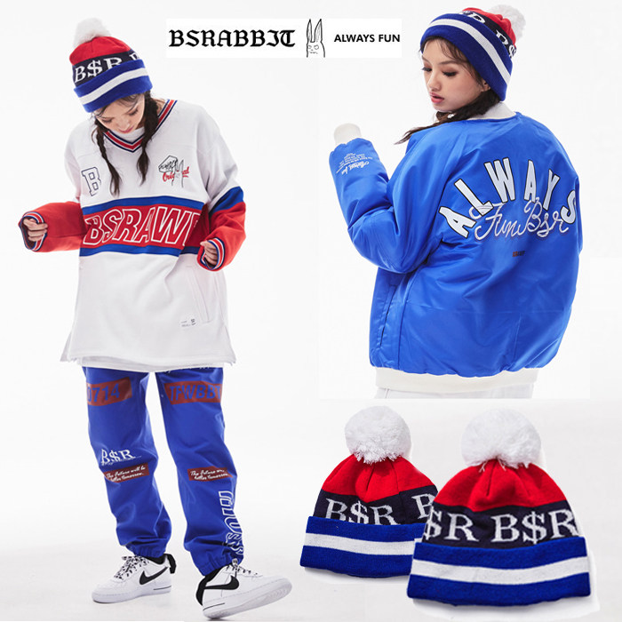 特价BSRABBIT韩国正品滑雪针织毛线帽子冬季防寒保暖户外运动休闲