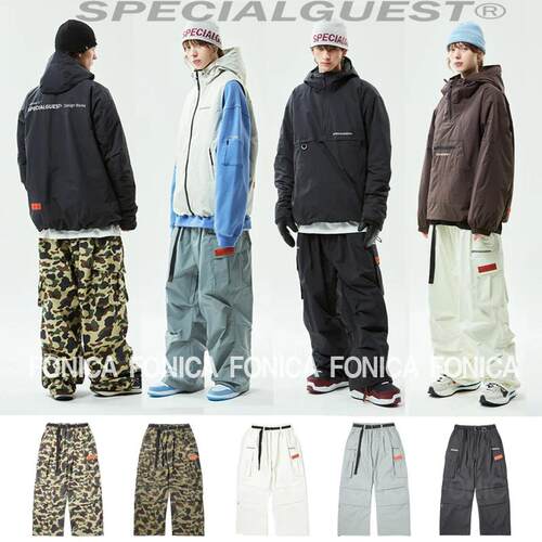 滑雪服SPECIALGUEST滑雪裤耐磨