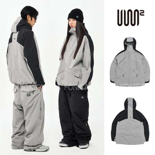 防水滑雪服USS2连帽拉链保暖3L
