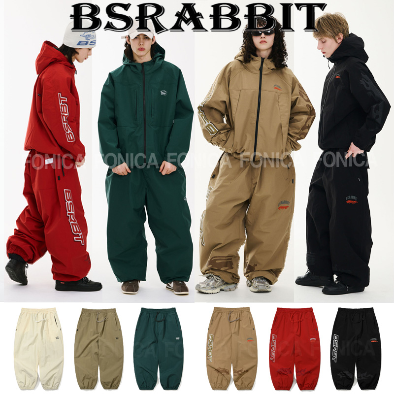 BSRABBIT韩国滑雪裤官方正品防水