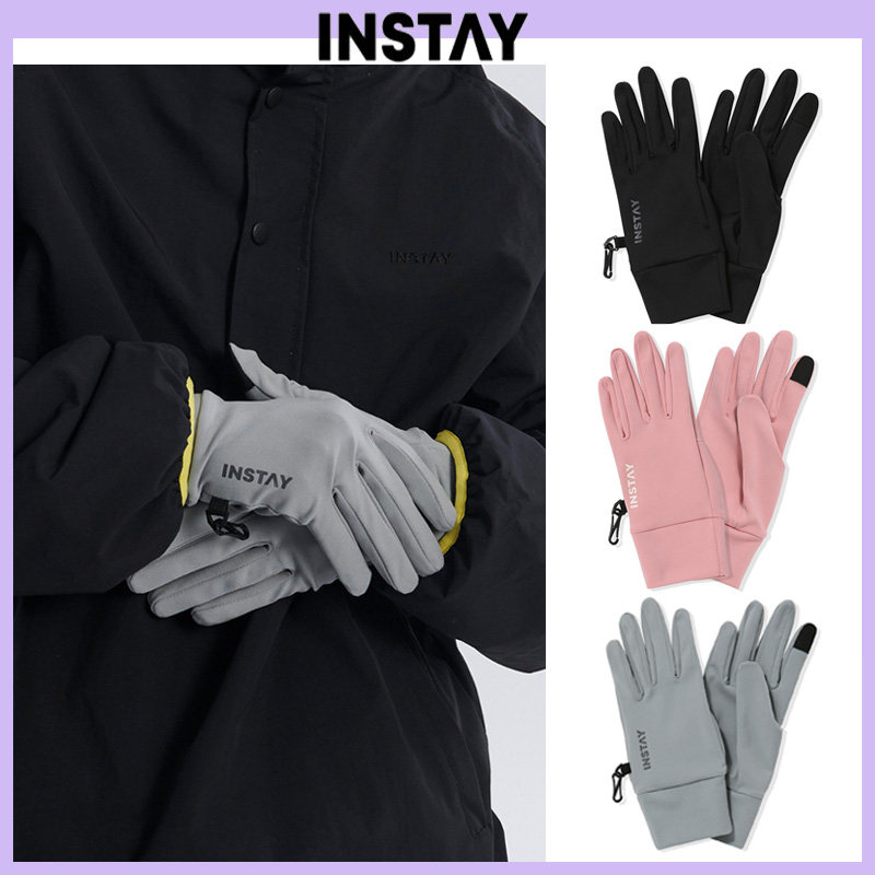 INSTAY韩国滑雪手套打底保暖防寒耐磨黑色五指分指可以玩手机,户外/登山/野营/旅行用品,滑雪手套,淘宝优惠券,粉丝福利购,淘宝优惠卷