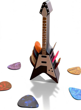 3D printing Guitar Pick Holder, V-Shaped Pick Display Holder