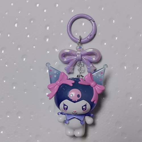 新款卡通库洛米萌粒系列配件搭配珠珠包包挂件钥匙扣手机链