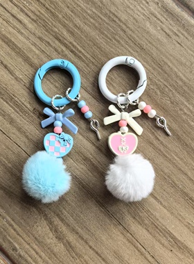 可爱彩色实色珠子装饰品