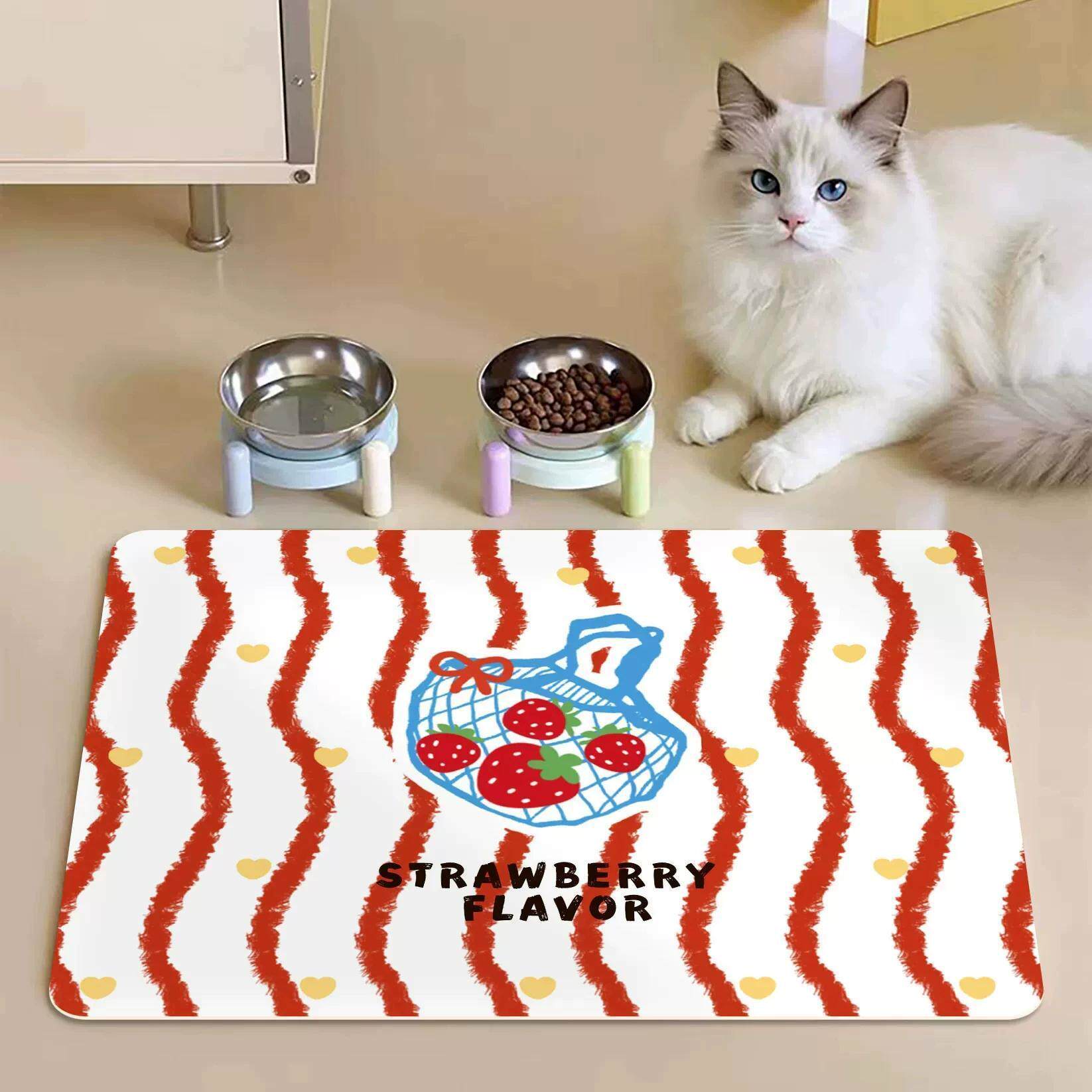 卡通宠物餐垫PVC猫咪狗狗餐桌垫