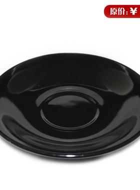 特价清仓小菜碟 外贸出口陶瓷餐具 中式6寸黑色釉小沙拉水果茶盘