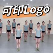 短裤 儿童舞蹈服装 长短袖 女童中国舞芭蕾舞练功服女孩分体跳舞衣服