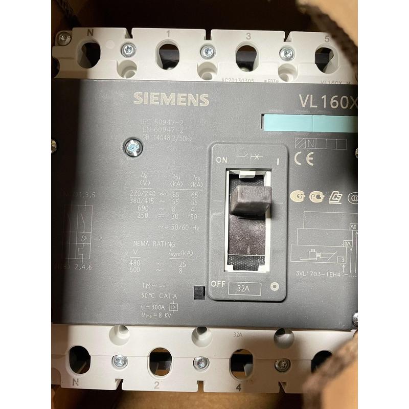 SIEMENS西门子3VL1703-1EH43-0AA0断路