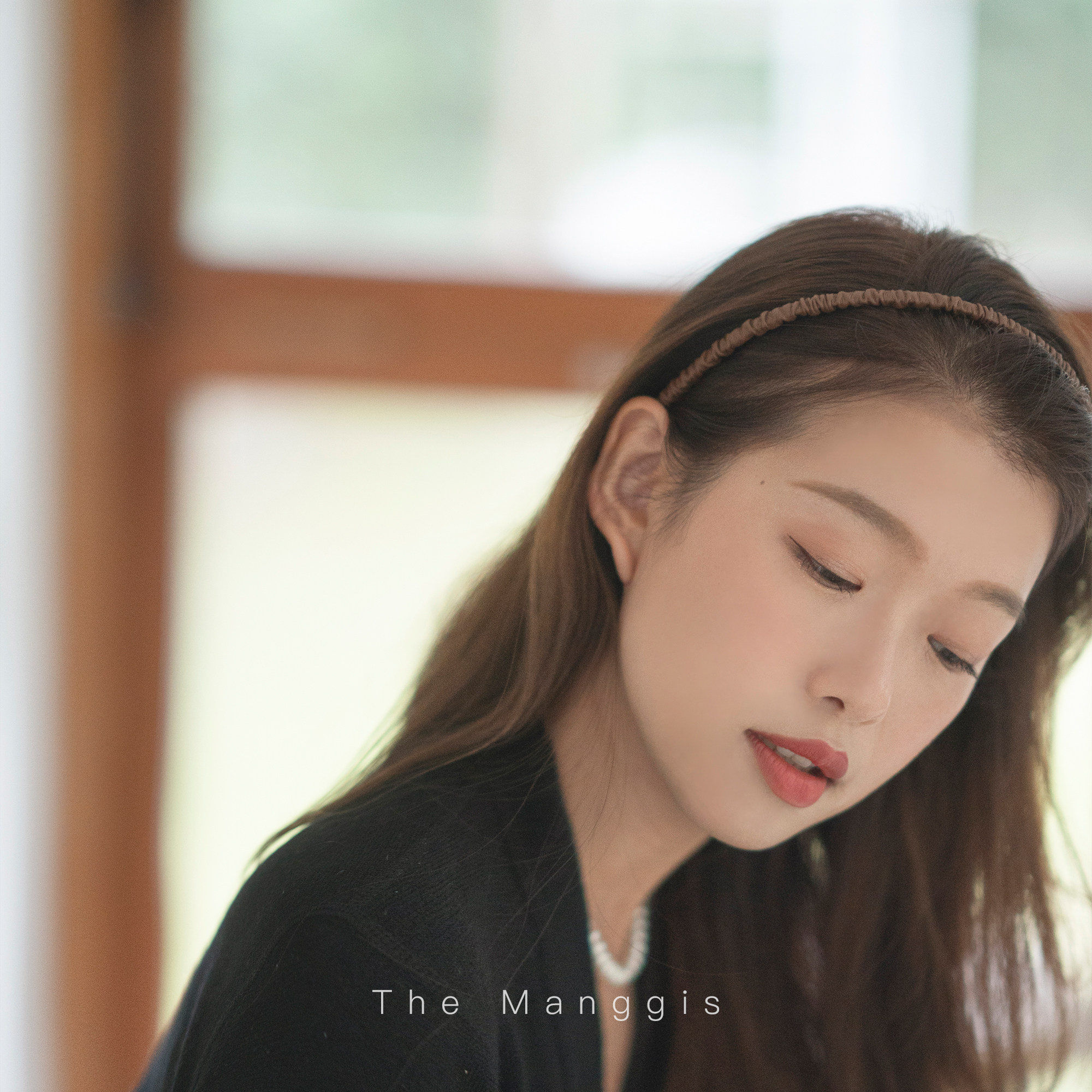 Manggis小蛮腰褶皱PU皮质细发箍图片