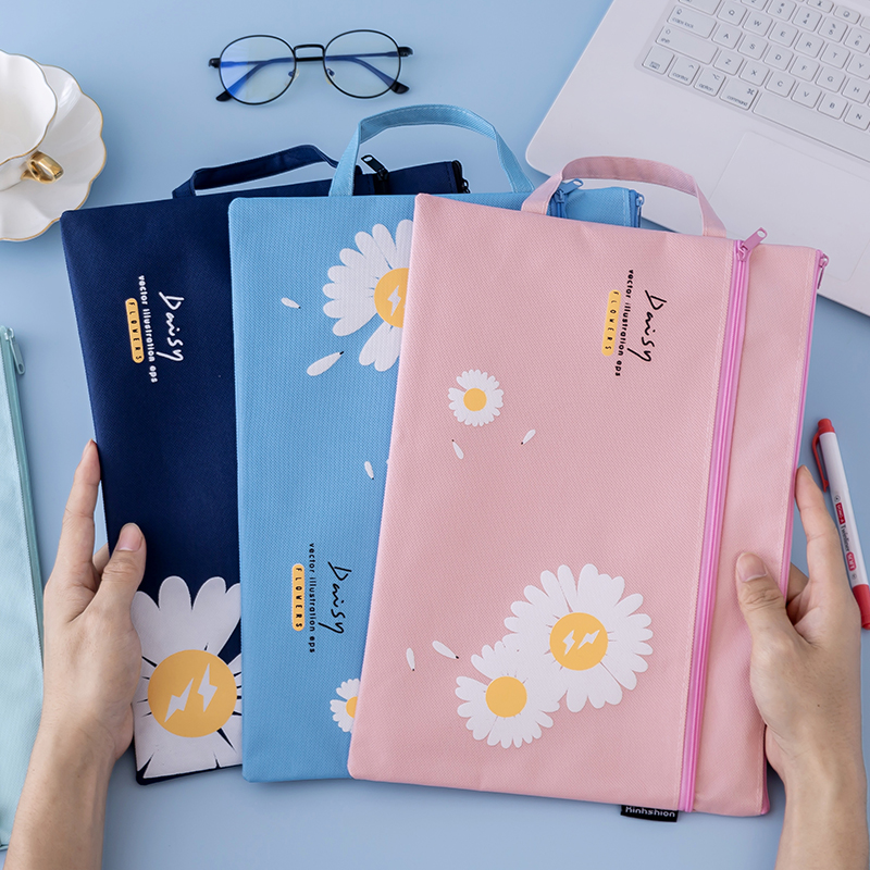 防水贝尔漫牛津布文件袋大容量