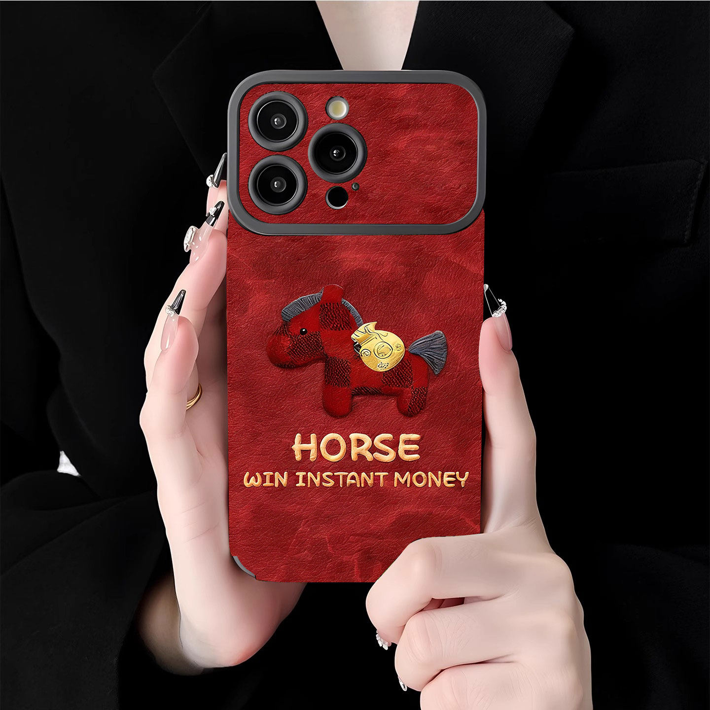 红运当头适用苹果17promax手机壳新年款iPhone16pro套15plus红色喜庆ip13pm硅胶防摔12por全包11p带挂绳14女,3C数码配件,手机保护套/壳,淘宝优惠券,粉丝福利购,淘宝优惠卷