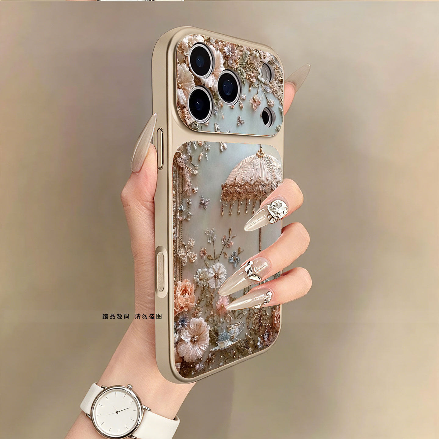 花伞叙旧适用苹果17promax手机壳新款iPhone16pro
