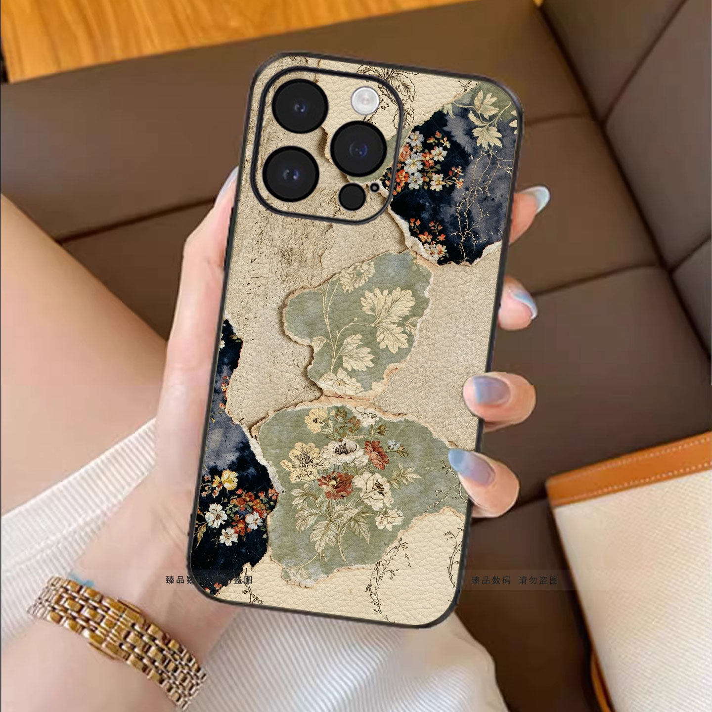 拾光碎影适用苹果iphone18promax手机壳新款17pro套16por复古国风ip13pm硅胶防摔15plus全包12文艺高级感14女