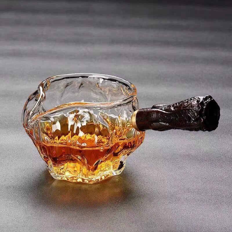 耐热玻璃公道杯发财公杯茶海分茶器功夫茶具茶道配件公道杯玻璃