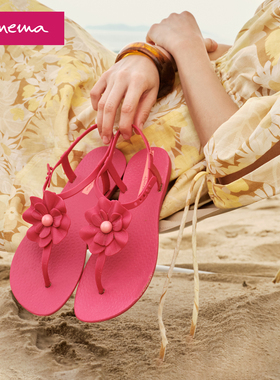 Ipanema依帕花神系列春夏时尚休闲女士海边夹脚凉鞋83565&26845