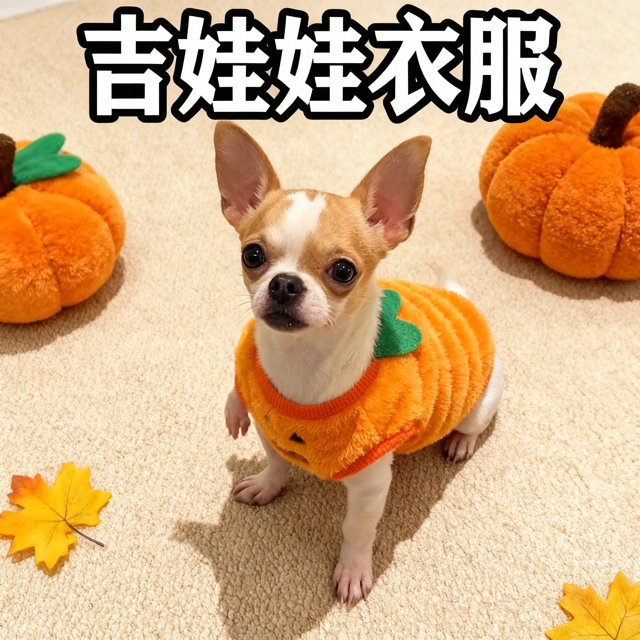 吉娃娃衣服超小奶狗狗宠物衣服背心秋冬天加厚保暖小型犬幼犬服饰