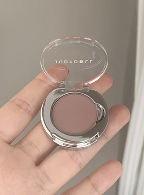 低饱和消z灰粉色!橘朵单色眼影joocyee酵色m103新色m01哑光烟粉色