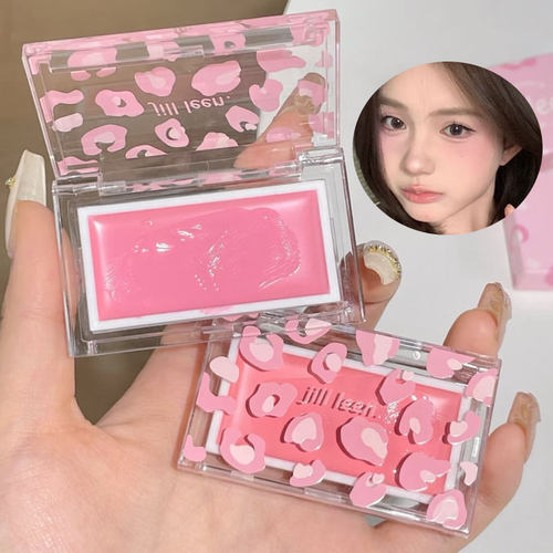 JILLLEEN腮红膏面中提亮提升气色腮紫膨胀色氛围感滋润jill leen