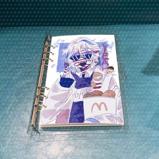 CountryHumans国拟活页本笔记本记事本CH五常美国激励学习记账本