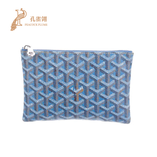 女包戈雅时尚 Goyard 法国 高雅德2021新款 涂层帆布手拿包 经典