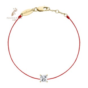 RedLine/红绳女士螺纹手链首饰阳光灿烂钻石温暖黄金自信活力新款