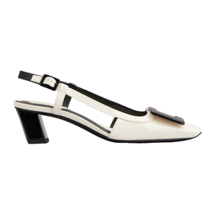 RogerVivier/罗杰维维亚女士高跟鞋漆面小牛皮摩天高跟4.5cm新款