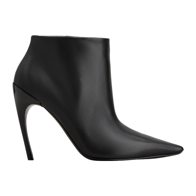 RogerVivier/罗杰维维亚女士靴子裸靴优雅纳帕皮短靴10厘米新款