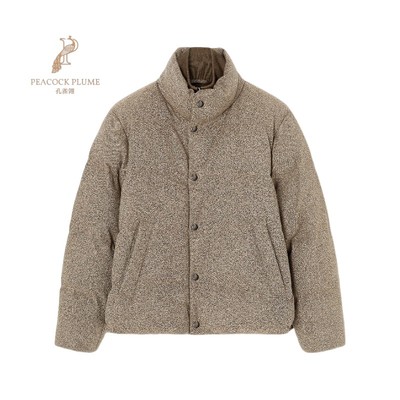 LoroPiana/诺悠翩雅男士夹克外套StormSystem防风立领按扣新款