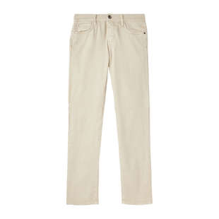Loro 诺悠翩雅男裤 厚实亚麻混纺休闲五袋长裤 Piana