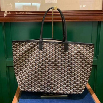 Goyard高雅德女包子母包中号黑色大容量手提单肩包