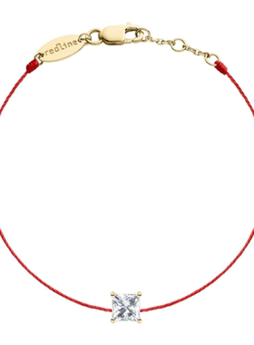 RedLine/红绳女士螺纹手链首饰阳光灿烂钻石温暖黄金自信活力新款