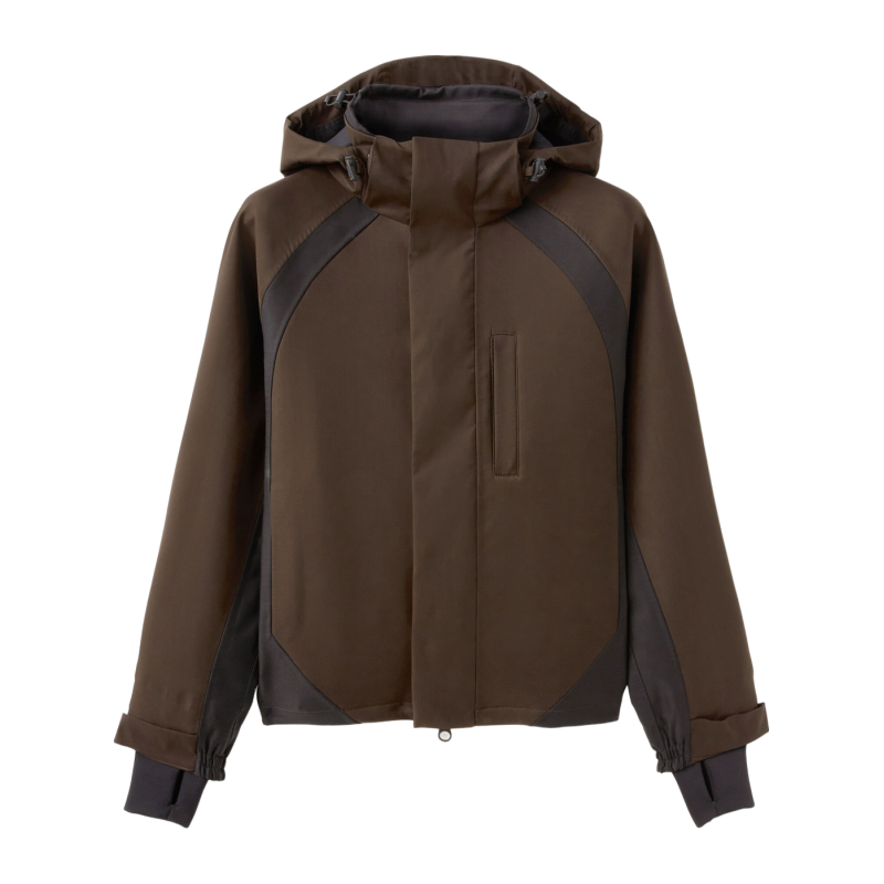 LoroPiana/诺悠翩雅男士针织衫黑白图案弹力羊毛尼龙真丝面料新款