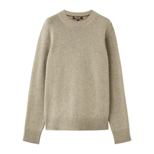 羊绒圆领衫 LoroPiana 诺悠翩雅男士 针织衫 剃针编织手感柔软新款