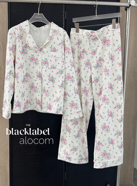 同品质！shushu 宁艺卓 宁宁同款25早秋长袖衬衫睡衣睡裤套装