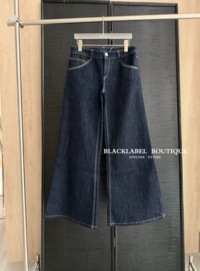 超显腿长 blacklabel 26早春新款 低腰喇叭牛仔裤 百搭 原牛 ra