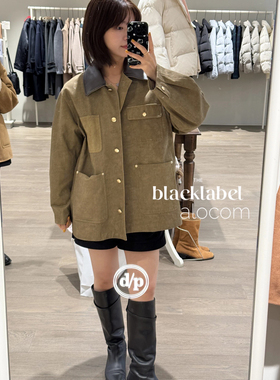 代go品质 25早秋新款 孔孝真同款复古工装夹克外套 上衣 女