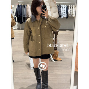 25早秋新款 上衣 孔孝真同款 夹克外套 女 复古工装 代go品质