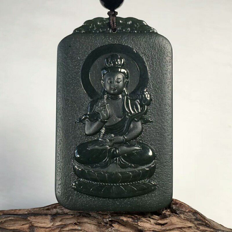生肖马吊坠八大守护神新疆和田玉