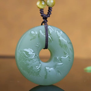 天然和田玉齐天大圣吊坠