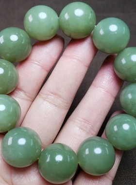 男女款路路通转运珠新疆和田玉