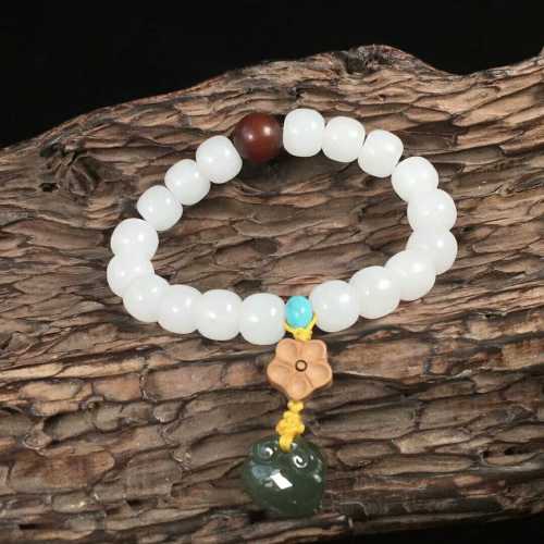 如意平安锁女款高档新疆和田玉