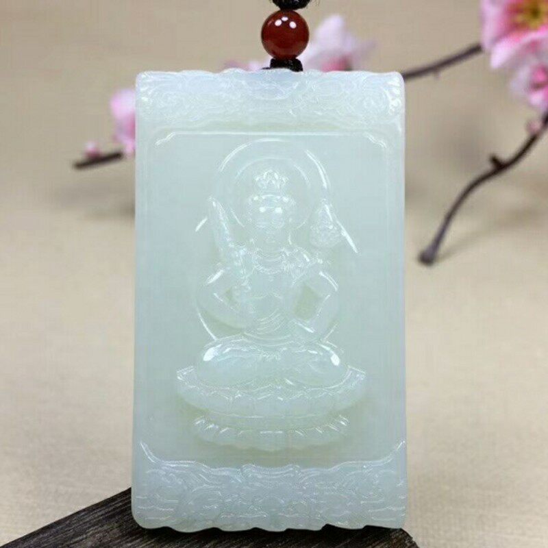 本命佛生肖虎虚空藏新疆和田玉