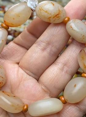 收藏佳品新疆和田玉手链