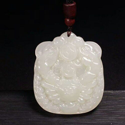八方来财男女款新疆和田玉件包邮
