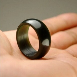 真玉之乡新疆和田玉青玉戒指男女款青玉指环可做吊坠挂件附送证书