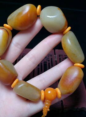 原石黄沁皮新疆和田玉籽料包邮