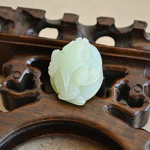 天然原石招财金蟾新疆和田玉包邮
